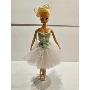 Peter Pan Tinker Bell Ballerina Barbie Doll Disney Store Exclusive Vintage